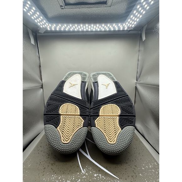 Authentic Nike Air Jordan 4 Retro Olive Canvas Basketball OG Box Men 11 Clean main image 4